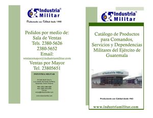 Catalogo General Guatemala