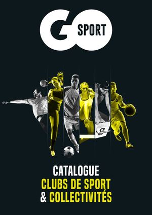 Catalogue pour collectivités et clubs — Go Sport
