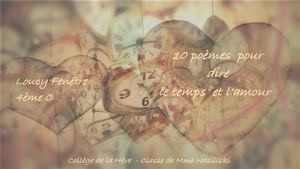 10 poèmes pour dire le temps et l'amour