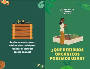 Horizontal Folleto Díptico