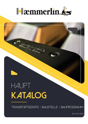 Haemmerlin Katalog 2023