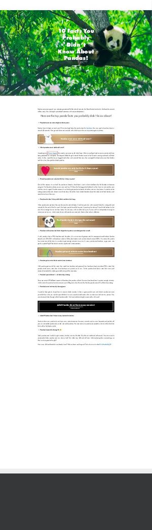 10 Facts You Didn't Know About Pandas Panda London Blog