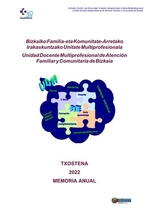 Memoria 2022 Udm Afy C Bizkaia