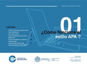 01 Cómo Funciona El Estilo Apa