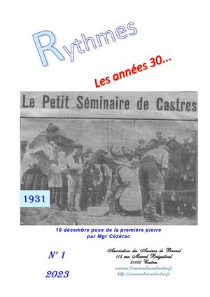 Rythmes N° 1 Janvier 2023