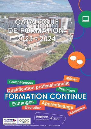 Catalogue Formation Libourne 2023