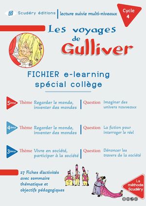Fichier e-Learning Les Voyages de Gulliver Spécial Collège Scudery