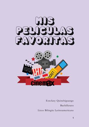 Mis Peliculas Favoritas Estefy