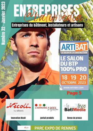 Entreprise@batimédia Numéro 32 Janvier 2023