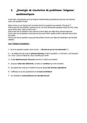 Leçons De Maths Cm1 Cm2