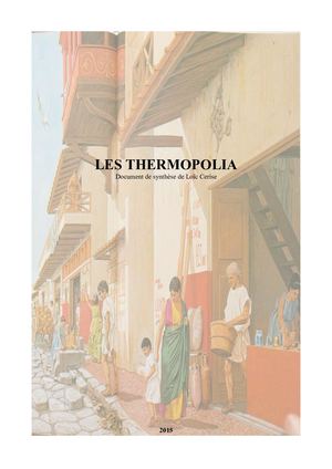 Les Thermopolia
