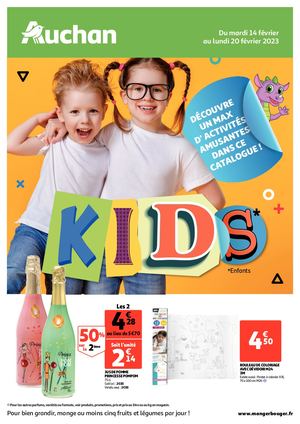 Auchan accompagne les enfants !