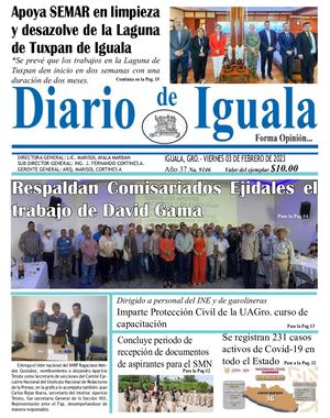 Viernes 03 De Febrero De 2023 Diario De Iguala