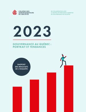 Enquête « Gouvernance au Québec : portrait et tendances 2023 »