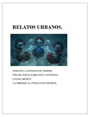 Relatos Urbanos