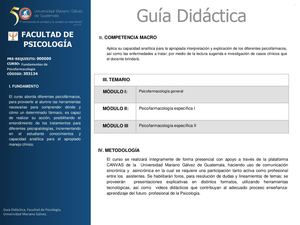 134 Psicofarmacología 2023 Pptx