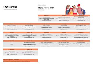 MN SENSE CARN Febrer 2023 Re Crea - ESCOLA WAGNER