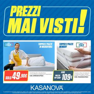 Volantino Kasanova Bucciantini