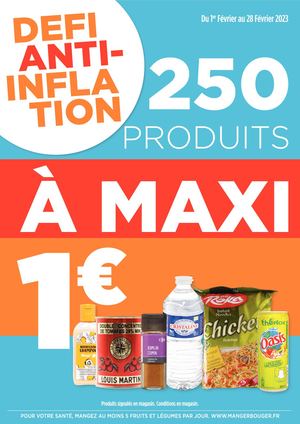 Liste 250 Produits À Maxi 1€ Jumbo Mamoudzou