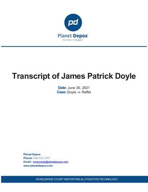 Pat Honeyboy Doyle Deposition