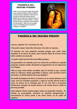 PARÁBOLA DEL DRACMA PERDIDO CLOVIS TAVARES