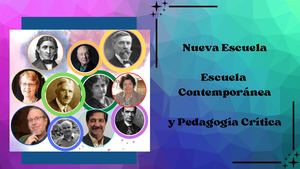 Esceula Nueva, Escuela Contemporánea, Visiones Pedagógicas y Pedagogía Crítica