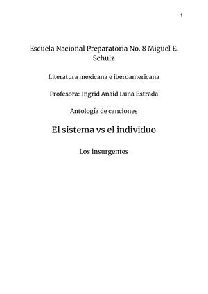 Antologia De Canciones