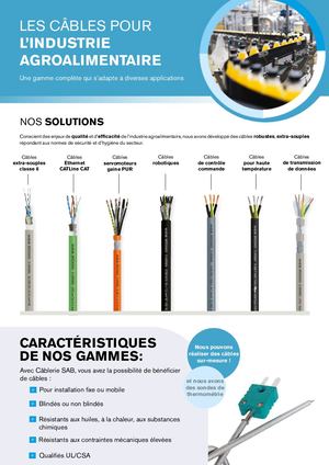Câblerie SAB - Agroalimentaire