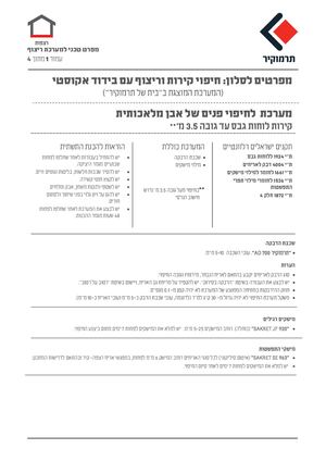 הבית של תרמוקיר מפרט לסלון