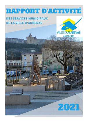 Rapport d'activité 2021 - ville d'Aubenas