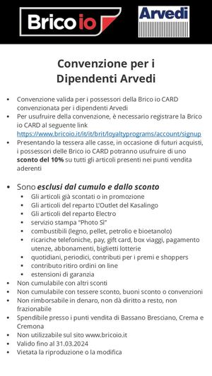 Regolamento Convenzione Arvedi