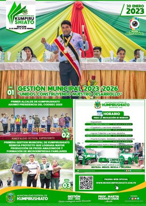 RESUMEN DE NOTICIAS EN EL "SEMANARIO DIGITAL KUMPIRUSHIATO 2023"