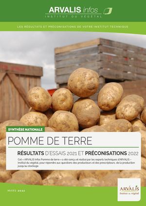 Arvalis Pommes de terre 2022