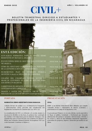 Boletin Cvil+ Revista de Ingeniería Civil