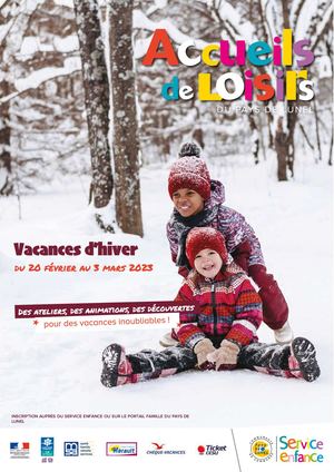Programme des vacances d'hiver 2023 dans les  ALSH du Pays de Lunel