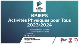 BPJEPS APT Poitiers - Journées portes ouvertes