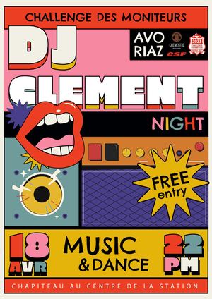 Dj Clement | Soirée Challenge des Moniteurs 2023