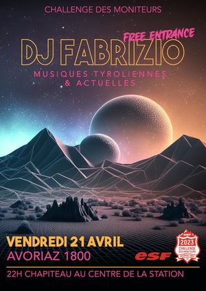 Soirée Tyrolienne avec Dj Fabrizio | Challenge des Moniteurs