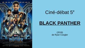 Black Panther Ciné Débat