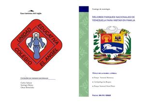 Catalogo De Parques Nacionales Omar Santiago Carlos Salazar 3 B