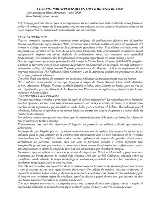 Breve Historia de la Construcción Industrializada en Argentina