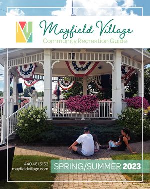 Mayfield Village Parks And Recreation Brochure Spring And Summer 2023 High Resolution