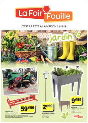 Catalogue jardin Facebook