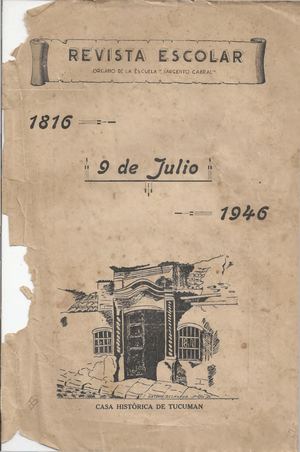 Revista Escolar - Año IV - Nº 24 - 31/07/1946