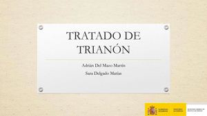 1920 El Tratado De Trianon