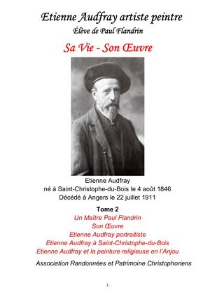 2 Etienne Audfray, Book Histoire Des Tableaux à St Xphe