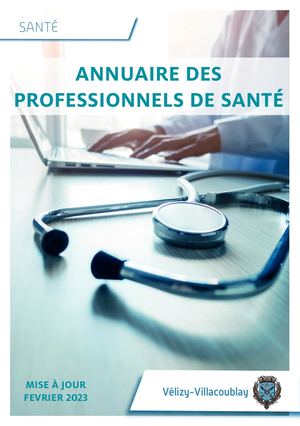 Edition Février 2023 Annuaire Médecins