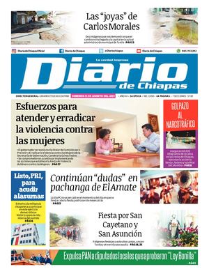 Portada, 11 De Agosto De 2019