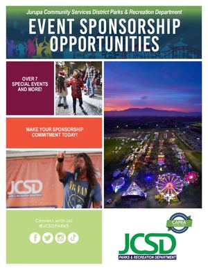 JCSD Sponsorship Opportunities