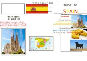 Spain - Travel Bochure  - Lucas & Mateo C